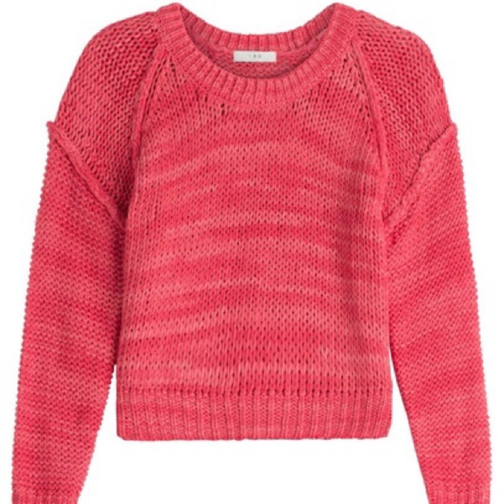 IRO pink cotton sweater